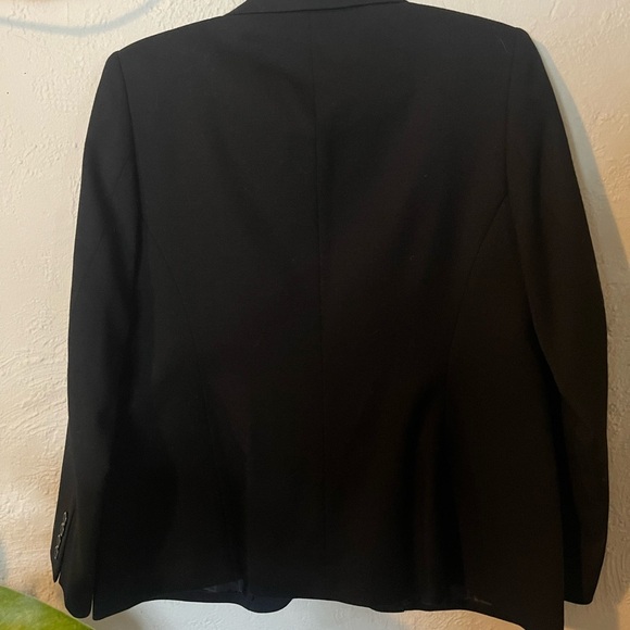 PENDLETON BLACK BLAZER VIRGIN WOOL - Picture 4 of 6